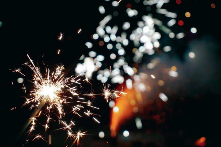 close up photo of lighted sparkler